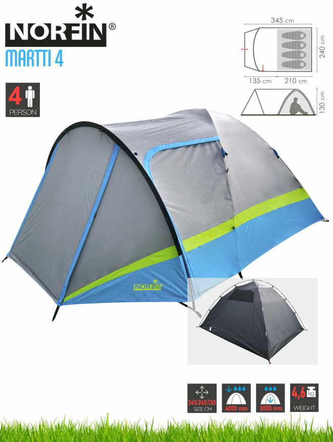 Палатка Norfin MARTTI 4 NFL