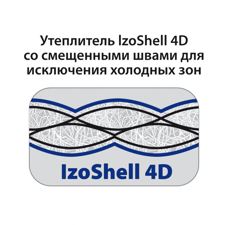 Спальный мешок Duvet Левый, серый/синий, Btrace