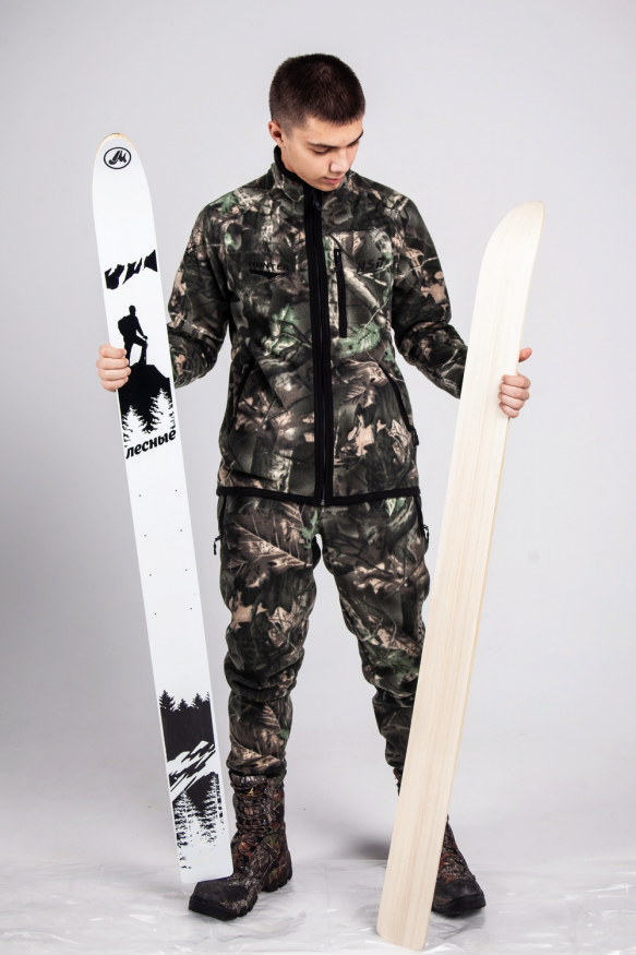 Лыжи Лесные, дерево, длина 185 см, ширина 110 мм