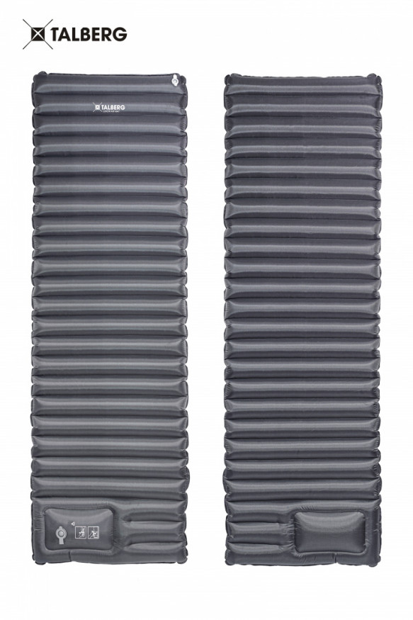 Коврик надувной LUXOR AIR GREY MAT, 185 х 60 х 8 см, TALBERG