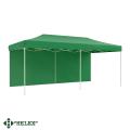 Тент-шатер Helex 24366 (раскладывается гармошкой), 6х3x3м полиэстер, зеленый