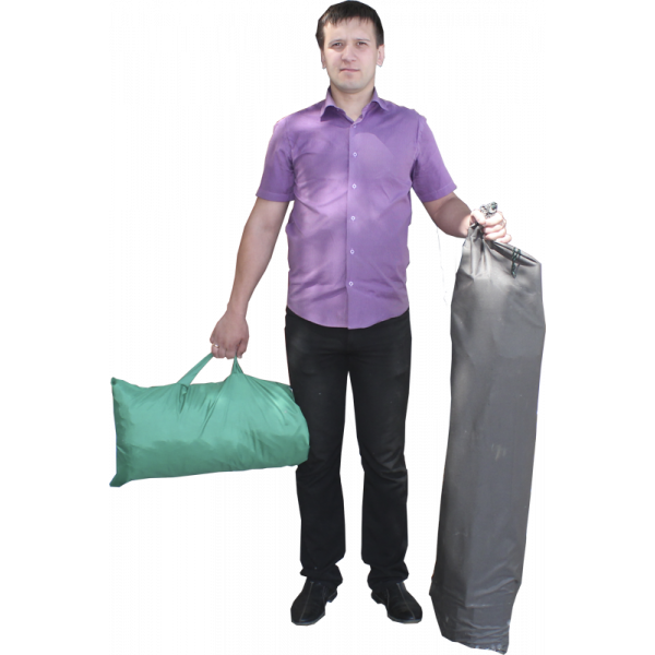 Торговая палатка Домик 3.0х2,0, каркас из трубы, диаметром 25 мм